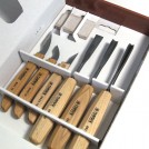 Set of Carving Chisels 6pcs with Sharpening Stone